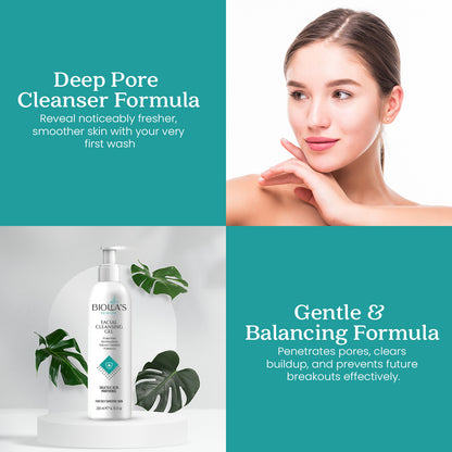 Очищающий гель для лица Biolea
