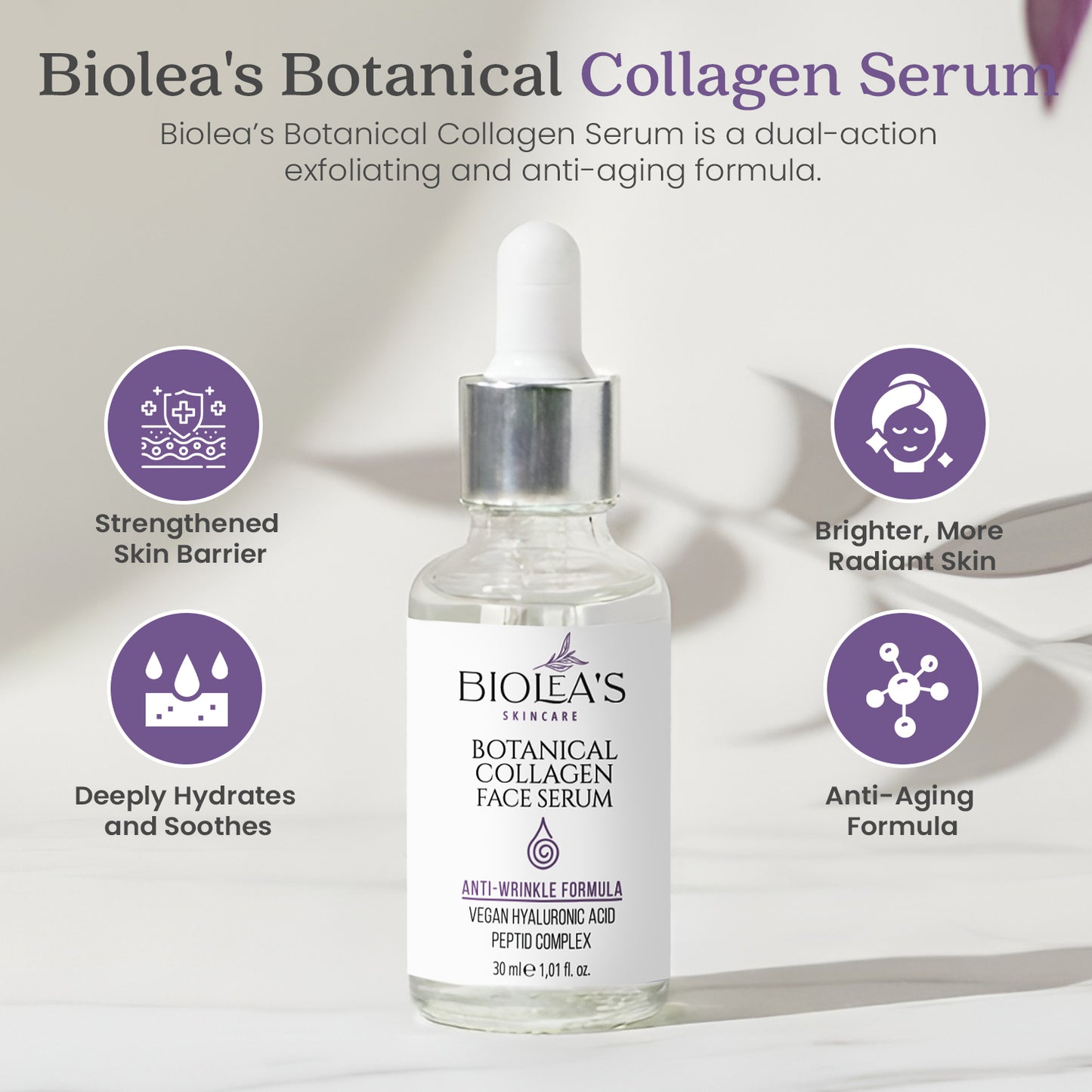 Растительная коллагеновая сыворотка Biolea
